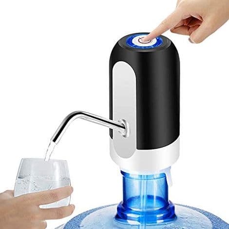 Vattenpump - USB Elektrisk Pump för Flaskor - Universellt Kompatibel för Dunkar och Flaskor - Bärbar - 1 Styck