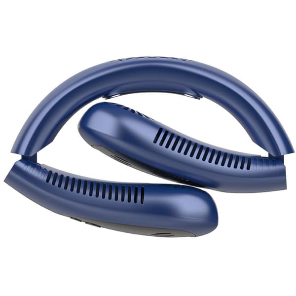Bærbar Sammenfoldelig Bladløs USB Genopladelig Halsventilator til Sport og Motion