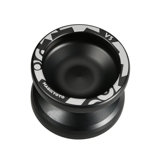 Yo-yo Magic Yoyo V3 Responsive CNC aluminiumlegering til børn drenge piger sort
