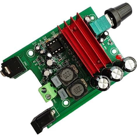 Monoforsterker - TPA3116D2 - 100 W - 8 til 25 V DC - For Subwoofer