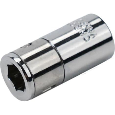 1/4 tomme firkant til sekskant pipeadapter