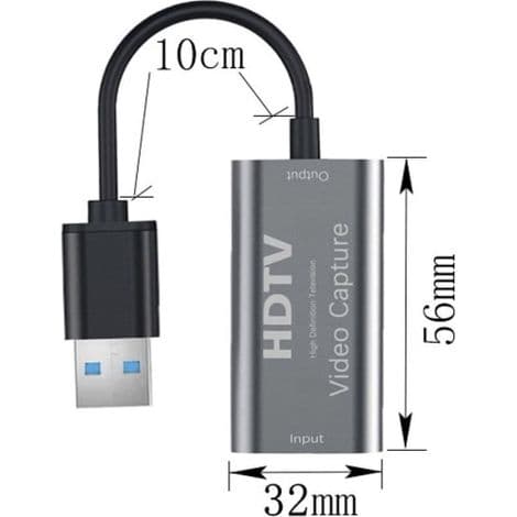 USB till HDMI-skärmadapter (Typ-A till HDMI)