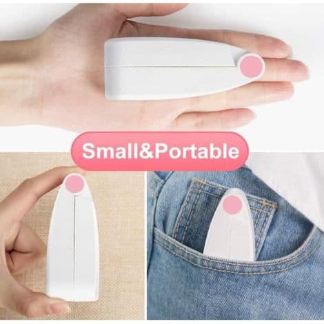 Mini bærbar ventilator - Sammenfoldelig - USB genopladelig - 2 hastigheder - Stille