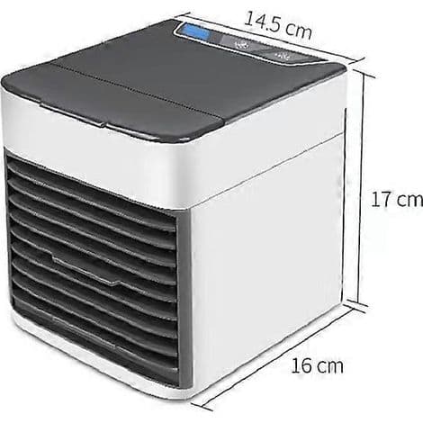 Bærbar ventilator. Mini USB-ventilator. Klimaanlæg. Luftfugter. Luftrenser. Skrivebordsventilator til hjemmet