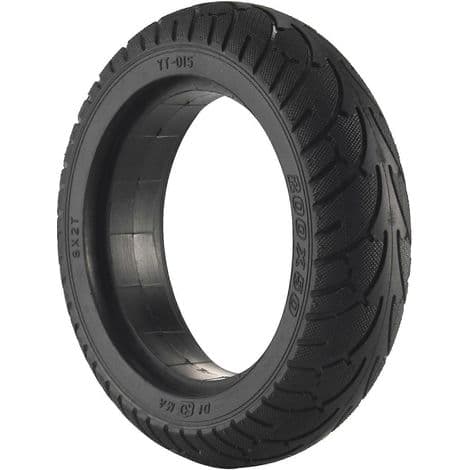 8-tommers solid dekk til Speedway RUIMA Mini 4 PRO sparkesykkel. 200 x 50 mm