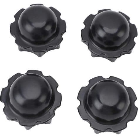 Sæt med 4 udskiftningspropper til Lay-Z-Spa Bestway P6575 spabade. Holdbare sorte propper.