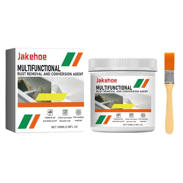 100 ml/boks Jakehoe Multifunksjonell Rustfjerner og Konverteringsserie Jern Tak Korrosjon Flis Rustforebygging og Rustfjerningsgrunning