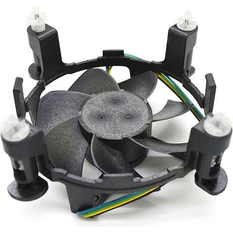 Pakke med 10 køleventilator monteringsclips. Plastskruefastgørelser til Intel processor socket LGA 775/1150/1155/1156/1366