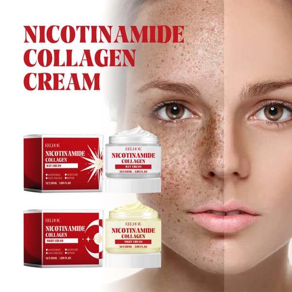 50 ml/boks EELHOE Niacinamid Ansiktskrem Serie Mild Hydrerende og Nærende Ansiktshud Flekkbehandling Dag- og Nattkrem
