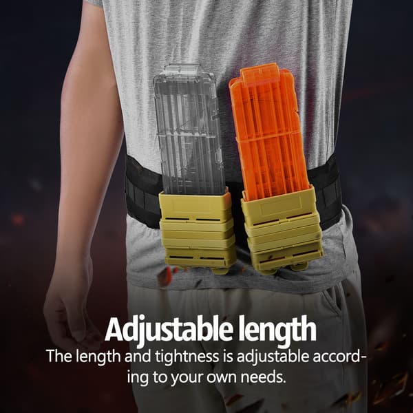 Taktisk Bælte Magasinpose med Justerbart Quick-Release Design til MOLLE Taktisk Tilbehør