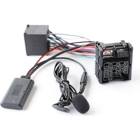 10-stifts Bluetooth stereo AUX-adapter för BMW E46 bilradio