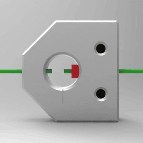 Filamentsvejserstik til 1,75 mm filament til 3D-printere. Filamentsensor.