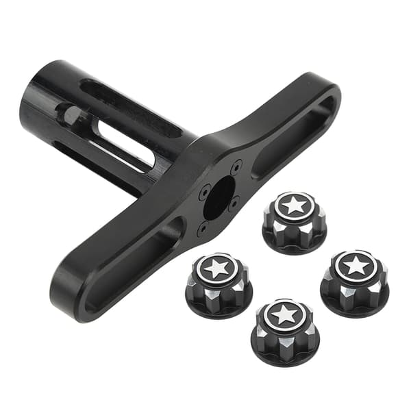17 mm kuusioruuvimutterit avaimella RC-autoon TRAXXAS 1/10 1/8 Socket Black
