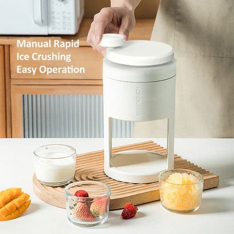 Manuel isknuser – Granita. Gør det selv – Ideel til fester, is og slushice