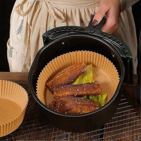 Fritöspåsar. 100/150 stycken. Tillverkade av engångs bakplåtspapper. Non-stick.