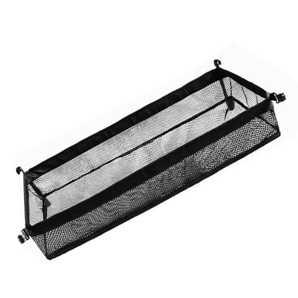 Opbevaringstaske til campingbord, stativ, netorganizer med kroge, foldbar