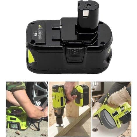 2024 Lithiumbatteri til Ryobi BPL18151 P104 P106 P107 18V 5000mAh
