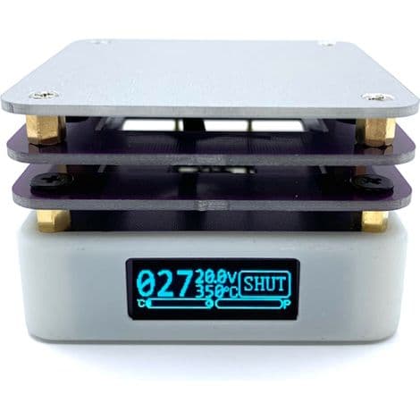 65W PD forvarmningsplade – OLED. USB-C. Lodning – Ideel til PCB-reparation. Elektronik