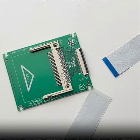 Adapter for Compact Flash CF-kort til 1,8-tommers ZIF/CE harddisk for bærbar PC