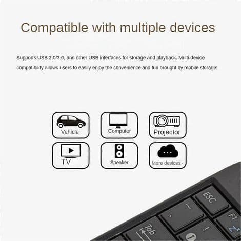 USB 3.0 minneskortläsaradapter för PC, laptop och surfplatta.