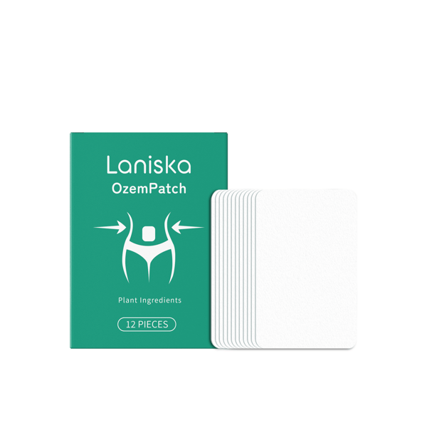2 stk. Laniska kroppspleieplaster reduserer skånsomt fine linjer, forbedrer hudens elastisitet og øker kroppens fasthet 2Pcs