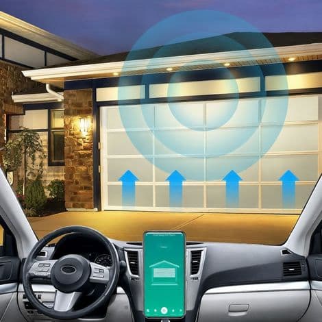 ZigBee Garageportåbner – Google Home App – Ideel til garager, hjemmeautomatisering og sikkerhed