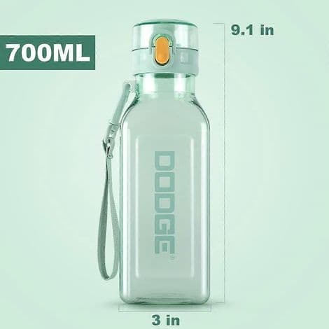 700 ml urheiluvesipullo, tiivis ja BPA-vapaa (vihreä)