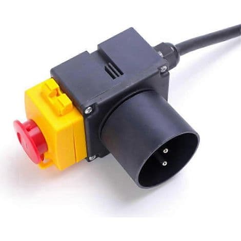 KOA7 16A 250V vedklyv utrustad med en magnetisk tryckknapp