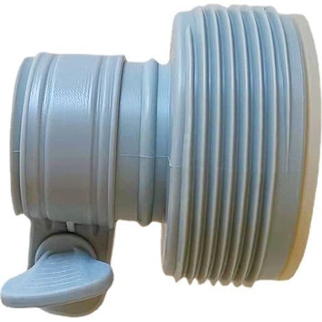 Slangeadapter - 32 mm til 38 mm - Til fritstående pools - 2 stk.