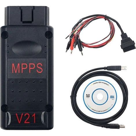 MPPS V21 ECU-programmer MAIN+TRICORE+MULTIBOOT för EDC15 EDC16 EDC17 INKL Checksum Auto Chip Tuning