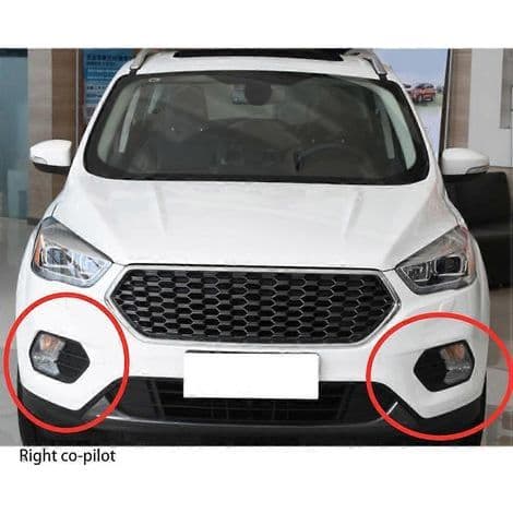 Höger dimljusgaller för Ford Escape Kuga 2017-2018