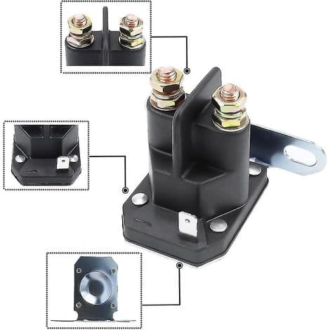 812-1211-211 12V 3-terminal solenoid startrelæ