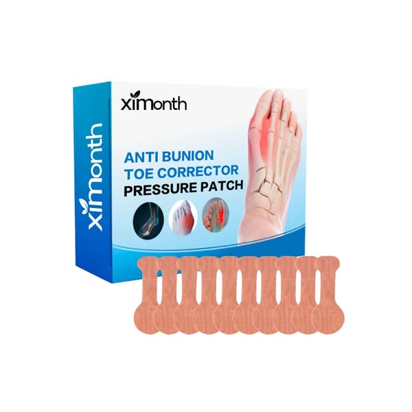 10 st/förpackning Ximonth Bunion Corrector Patch för knölar, svullna tår och lindring av ledvärk