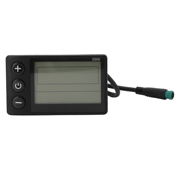 48V elektrisk kontrollpanel med multifunktionell display och USB-port för elscooter