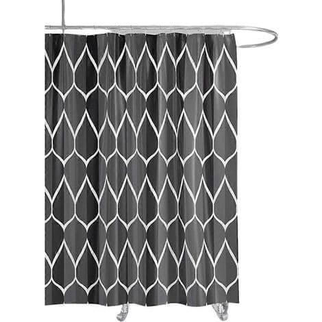 Duschdraperi 200x200cm. Vattentätt. Tvättbart. Mögelresistent. Tillverkat av polyester.