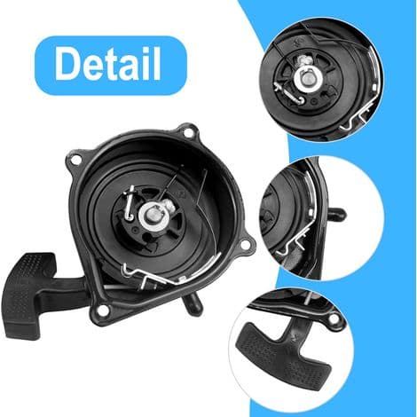 Dragstartare - Aluminiumlegering - För Suzuki Quadrunner 50 LT50 2x4 1983-1987 - 1-pack