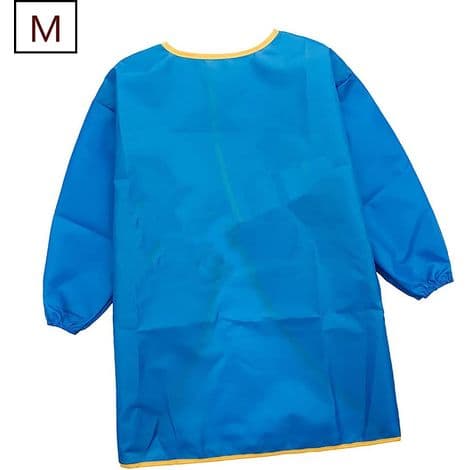 Børnemalerforklæde - Lange ærmer - Vandtæt polyester - Til børn 5 til 10 år - Størrelse M