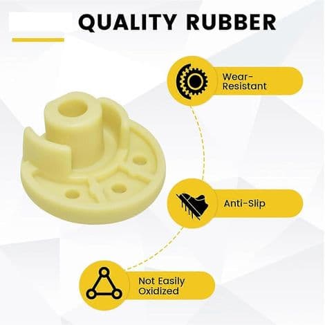 9709707 Gummiføtter til mikserbase. Pakke med 10 erstatningsputer for KitchenAid.