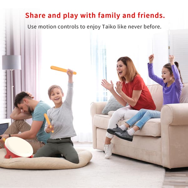 YESOJO Taiko Tromme med N-Switch Controller, Trommemester Gaming Tilbehør