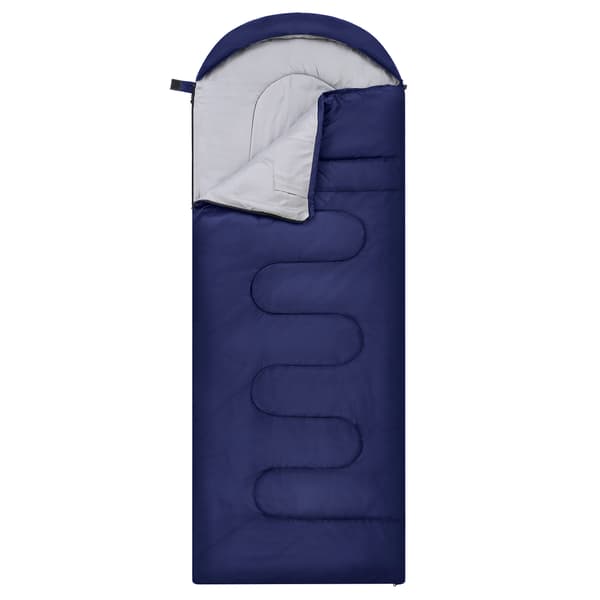 Varm, vattenavvisande sovsäck för vuxna, perfekt för camping, backpacking och vinter.