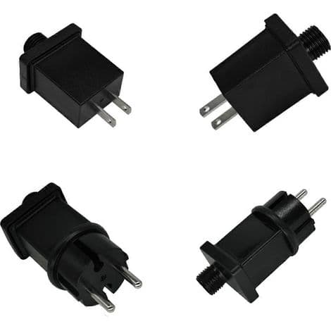 4.5V 4.5W LED strømforsyning med IP44 vandtæt strømadapter til julelampe