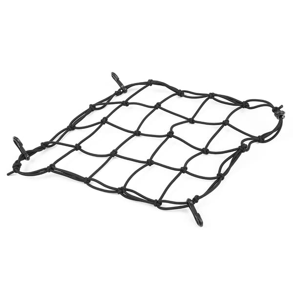 Bungeenät för SUP-bräda med 4 krokar, flexibelt och hållbart, 4 mm
