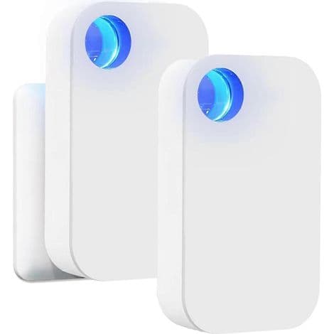 Plug-in joniska luftrenare för hemmet. Bärbara och tysta luftjonisatorer för hemmet.