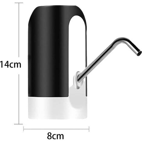 Vattenpump - USB Elektrisk Pump för Flaskor - Universellt Kompatibel för Dunkar och Flaskor - Bärbar - 1 Styck