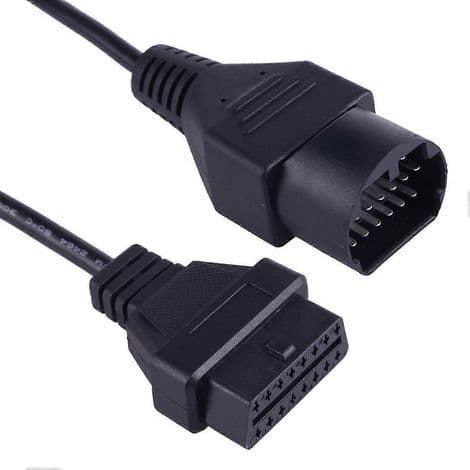 (Ny) 17-pins til 16-pins OBDII diagnosekabel for Mazda
