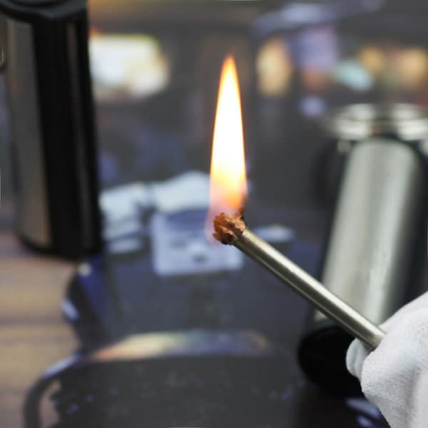 Pakke Jordnødde-lighter, Permanent Rustfri Stål Lighter til Camping, Nødsituationer og Overlevelse