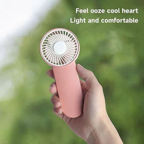 Mini bærbar AA batteridrevet ventilator til hjem og kontor