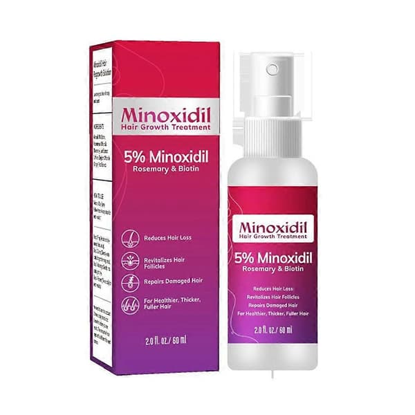 60 ml Hårplejespray 5% Hårgenvækstspray til kvinder