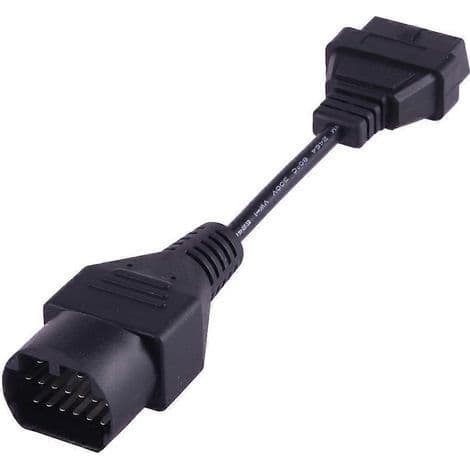 (Ny) 17-pins til 16-pins OBDII diagnosekabel for Mazda