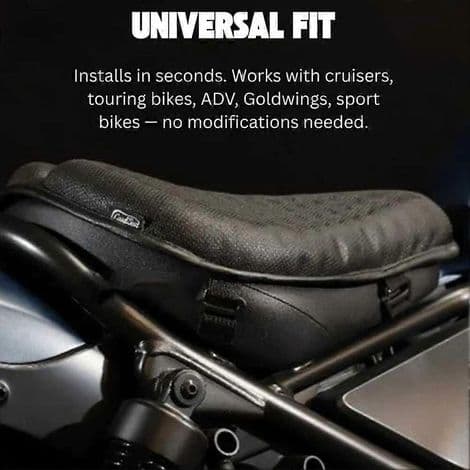 Shake Rider Cushion - Gel Motorcykelsitsdyna